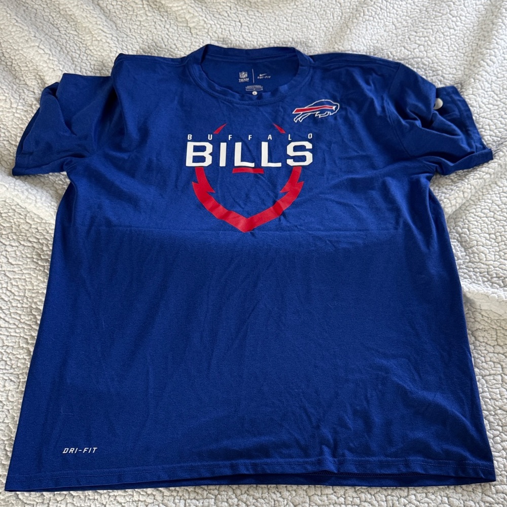 Nike Blue Buffalo Bills Dri-FIT Tee